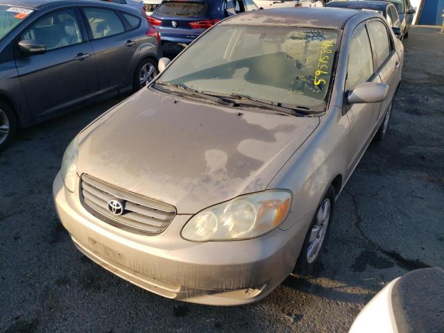 Photo 2 from auction – 2004 TOYOTA COROLLA CE with VIN 1NXBR38EX4Z329475