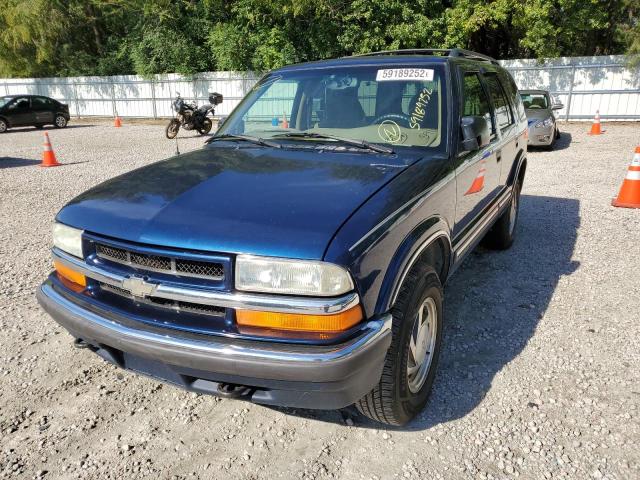 Photo 2 from auction – 2001 CHEVROLET BLAZER with VIN 1GNDT13W412226750