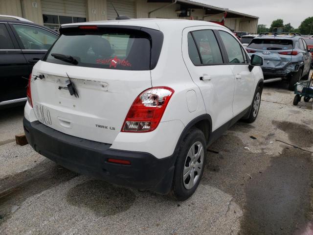 Photo 4 from auction – 2016 CHEVROLET TRAX LS with VIN KL7CJKSB2GB600762