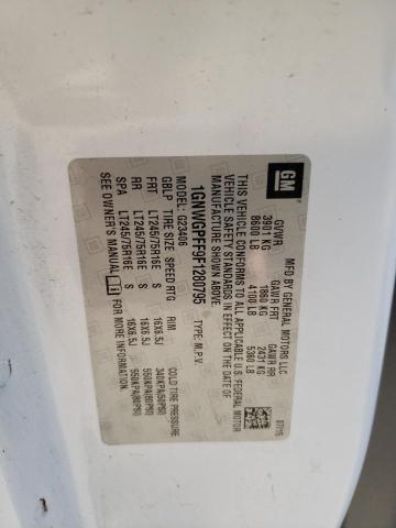 Photo 10 from auction – 2015 CHEVROLET EXPRESS G2 with VIN 1GNWGPFF9F1280795