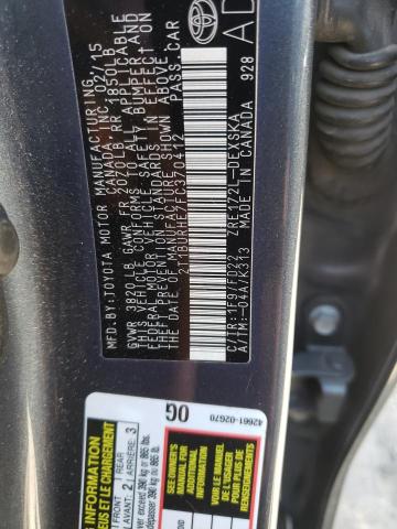 Zdjęcie 10 z aukcji – 2015 TOYOTA COROLLA L z VIN 2T1BURHE7FC370412