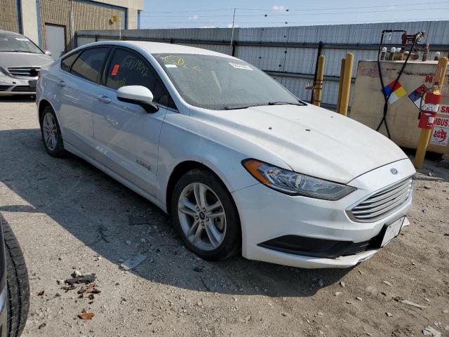 FORD FUSION SE 2018 with VIN 3FA6P0LU7JR173879 - Photo from auction