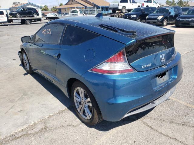 Photo 3 from auction – 2011 HONDA CR-Z with VIN JHMZF1D42BS012598