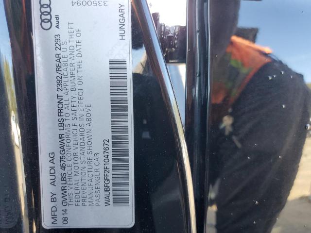 Photo 10 from auction – 2015 AUDI A3 PREMIUM with VIN WAUBFGFF2F1047672