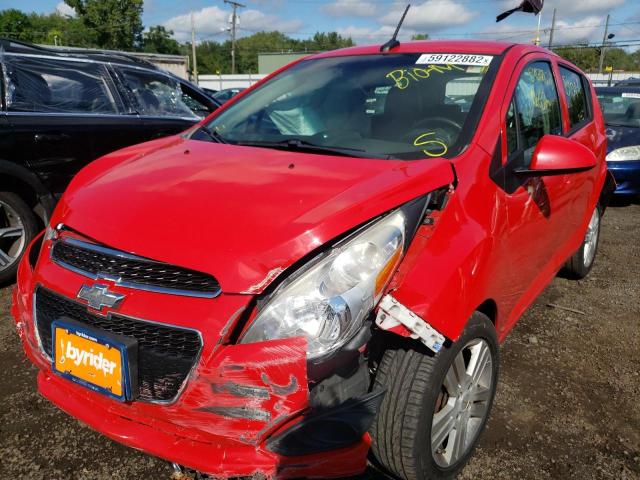 Photo 2 from auction – 2014 CHEVROLET SPARK LS with VIN KL8CB6S96EC540280