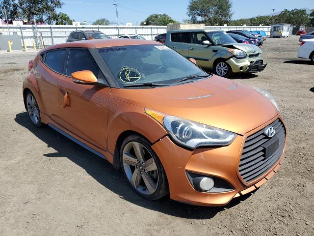 Photo 1 from auction – 2014 HYUNDAI VELOSTER T with VIN KMHTC6AE1EU183700