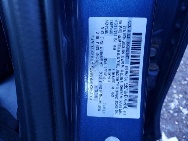 Photo 10 from auction – 2017 MAZDA 3 SPORT with VIN 3MZBN1K73HM118995