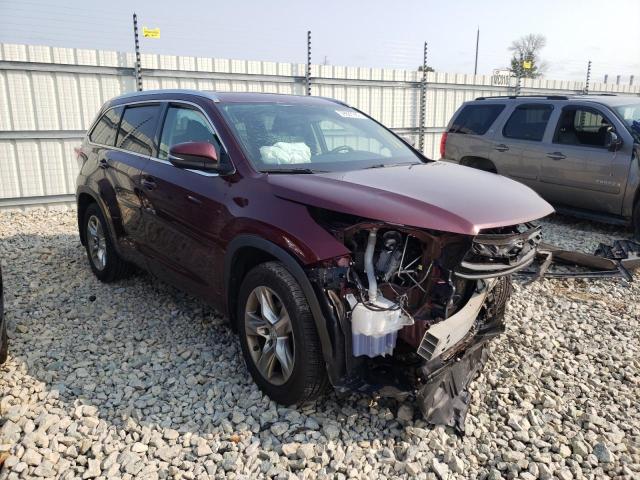 TOYOTA HIGHLANDER 2015 with VIN 5TDDKRFH0FS102305 - Photo from auction