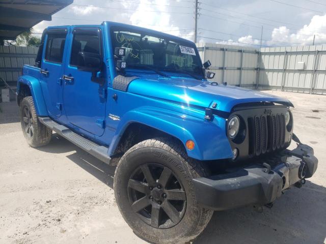 JEEP WRANGLER U 2014 with VIN 1C4HJWEG8EL304899 - Photo from auction