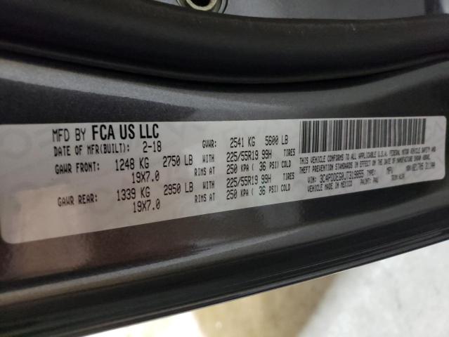 Photo 10 from auction – 2018 DODGE JOURNEY GT with VIN 3C4PDDEG0JT319855