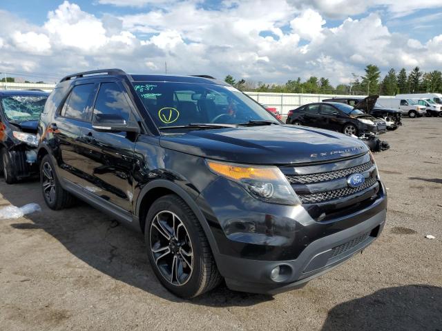 FORD EXPLORER S 2015 with VIN 1FM5K8GT8FGB78300 - Photo from auction