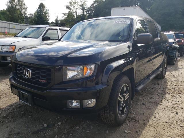 Photo 2 from auction – 2014 HONDA RIDGELINE with VIN 5FPYK1F73EB001814