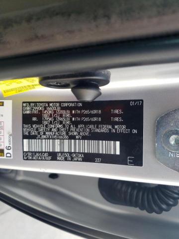 Photo 10 from auction – 2017 LEXUS GX 460 with VIN JTJBM7FX1H5166386