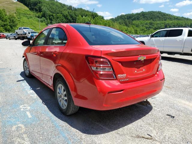 Photo 3 from auction – 2020 CHEVROLET SONIC LT with VIN 1G1JD5SB9L4137495