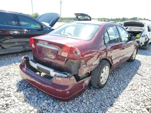 Photo 4 from auction – 2002 HONDA CIVIC EX with VIN 1HGES26742L036373