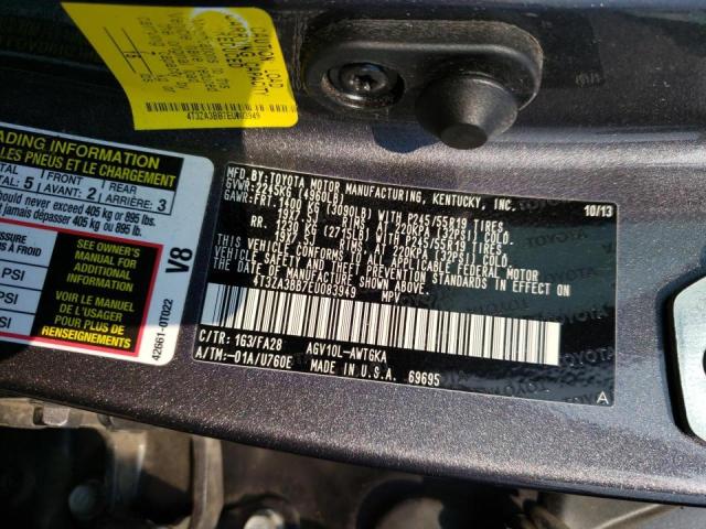 Photo 10 from auction – 2014 TOYOTA VENZA LE with VIN 4T3ZA3BB7EU083949