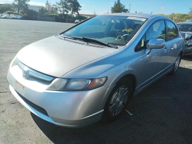 Photo 2 from auction – 2006 HONDA CIVIC HYBR with VIN JHMFA36296S002214