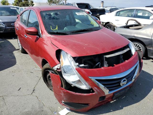 NISSAN VERSA S 2015 with VIN 3N1CN7AP1FL873015 - Photo from auction