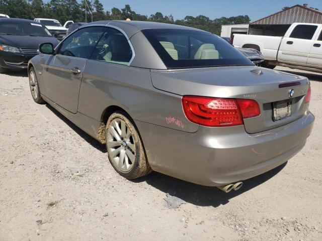 Photo 3 from auction – 2011 BMW 328 I with VIN WBADW3C59BE538109