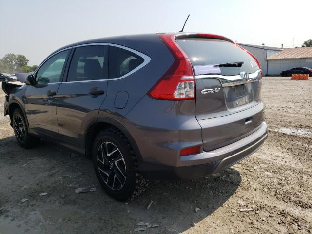 Photo 3 from auction – 2016 HONDA CR-V SE with VIN 2HKRM4H44GH700398