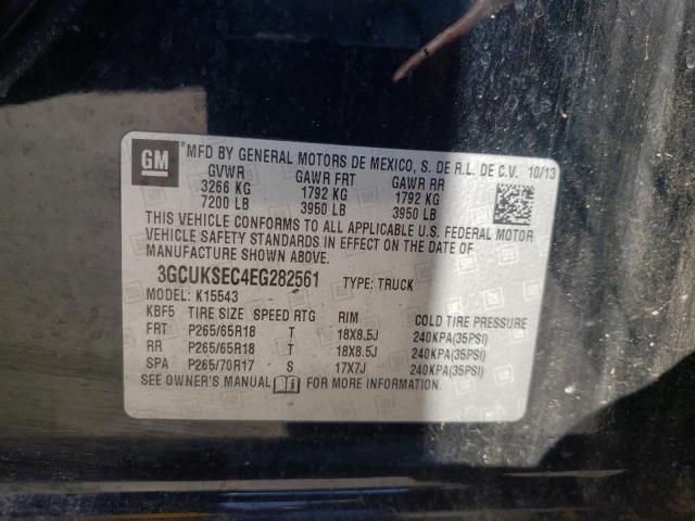Photo 10 from auction – 2014 CHEVROLET SILVERADO with VIN 3GCUKSEC4EG282561
