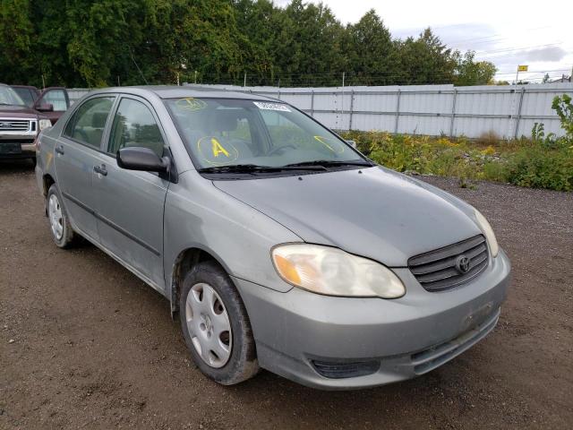 TOYOTA COROLLA CE 2003 with VIN 2T1BR32E23C764063 - Photo from auction