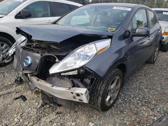 Photo 2 from auction – 2013 NISSAN LEAF S with VIN 1N4AZ0CP5DC411746