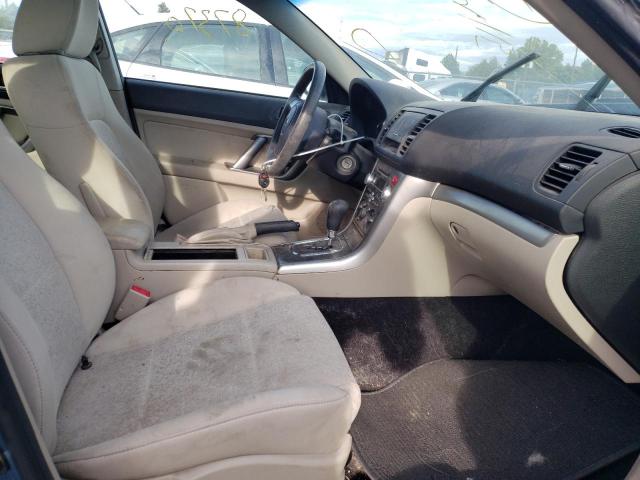 Photo 5 from auction – 2009 SUBARU LEGACY 2.5 with VIN 4S3BL616697223587