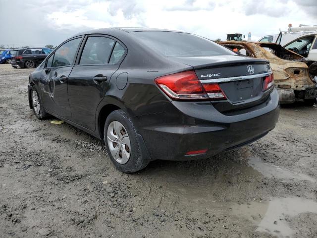 Photo 3 from auction – 2013 HONDA CIVIC LX with VIN 2HGFB2F58DH551508