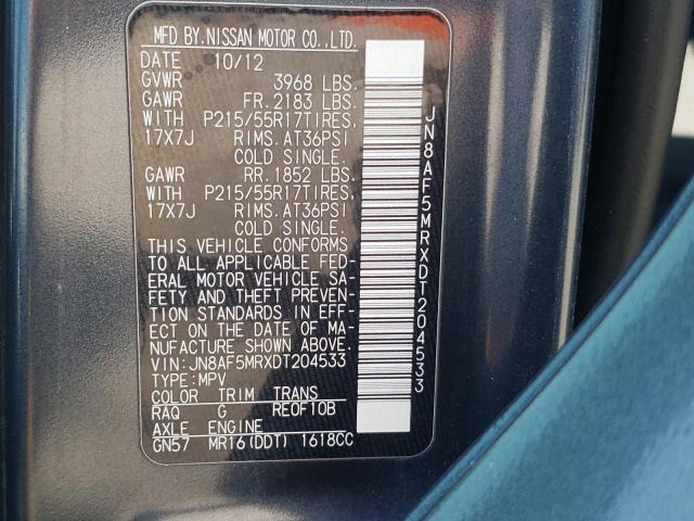 Photo 10 from auction – 2013 NISSAN JUKE S with VIN JN8AF5MRXDT204533