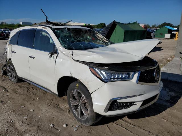 ACURA MDX 2017 with VIN 5FRYD3H31HB011625 - Photo from auction
