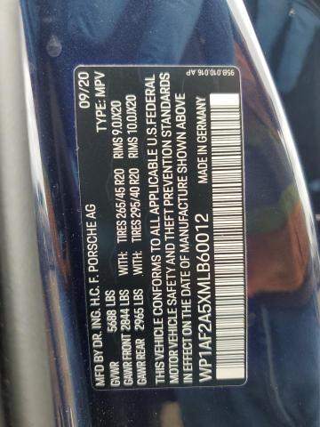 Photo 10 from auction – 2021 PORSCHE MACAN TURB with VIN WP1AF2A5XMLB60012