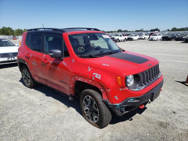 JEEP RENEGADE T 2016 with VIN ZACCJBCT0GPD76729 - Photo from auction