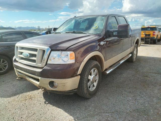 Photo 2 from auction – 2008 FORD F150 SUPER with VIN 1FTPW14VX8KD61258