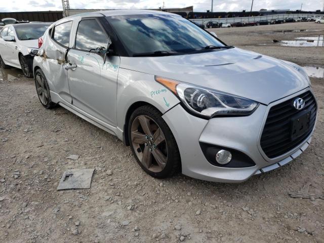 HYUNDAI VELOSTER T 2013 with VIN KMHTC6AE6DU181018 - Photo from auction