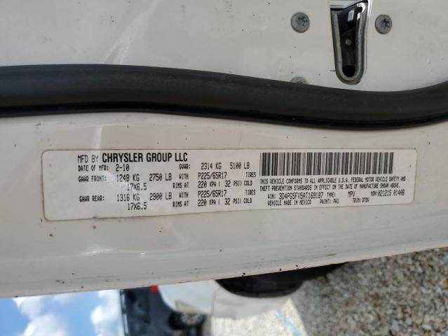 Photo 10 from auction – 2010 DODGE JOURNEY SX with VIN 3D4PG5FV5AT169187