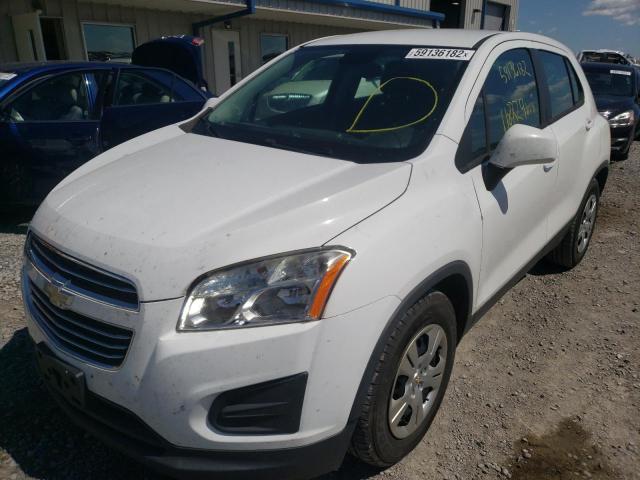 Photo 2 from auction – 2015 CHEVROLET TRAX LS with VIN 3GNCJKSB4FL244743