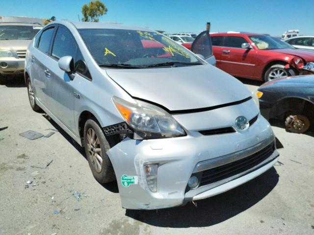 TOYOTA PRIUS PLUG 2012 with VIN JTDKN3DP7C3015780 - Photo from auction