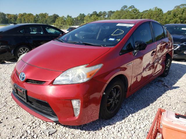 Photo 2 from auction – 2014 TOYOTA PRIUS with VIN JTDKN3DU4E1776187