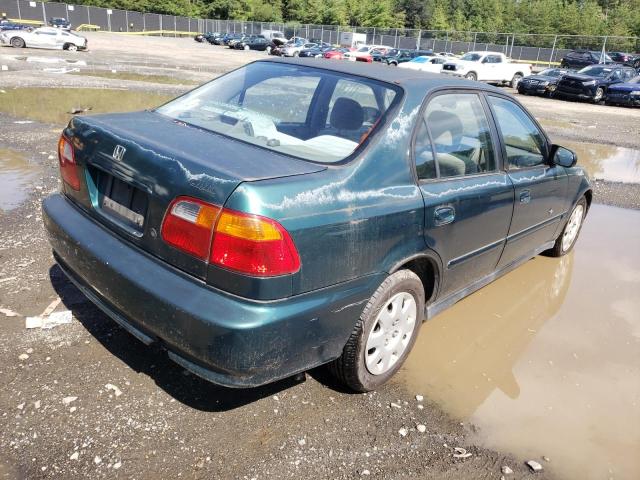 Photo 4 from auction – 2000 HONDA CIVIC BASE with VIN 2HGEJ6617YH540637