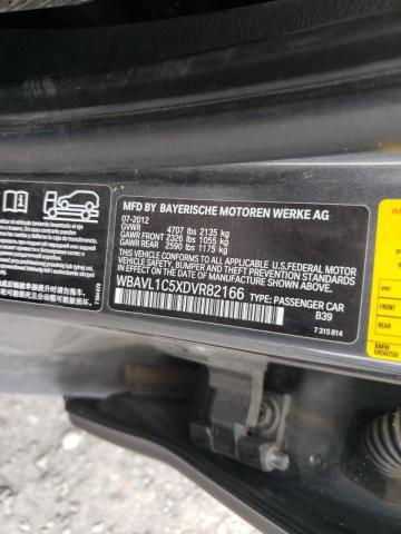 Photo 10 from auction – 2013 BMW X1 XDRIVE2 with VIN WBAVL1C5XDVR82166