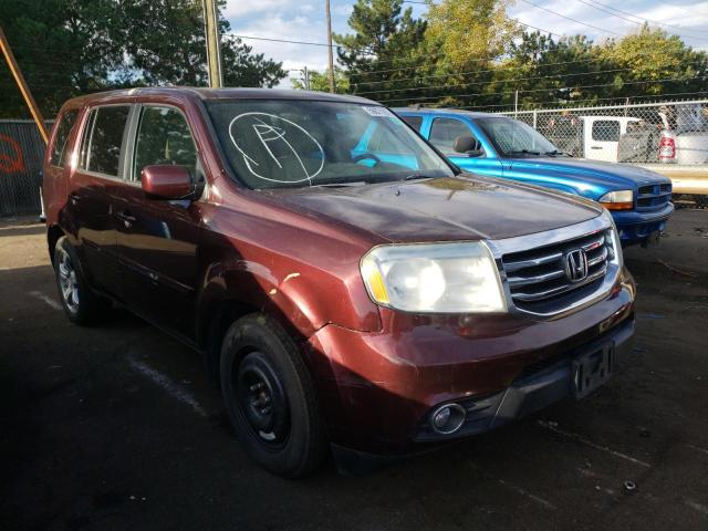 Photo 1 from auction – 2013 HONDA PILOT EXL with VIN 5FNYF4H58DB056381