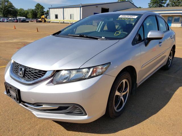 Photo 2 from auction – 2015 HONDA CIVIC SE with VIN 19XFB2F73FE032476
