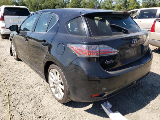 Photo 3 from auction – 2012 LEXUS CT200H with VIN JTHKD5BH5C2076754
