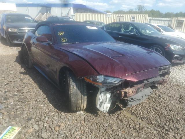 FORD MUSTANG 2018 with VIN 1FATP8UH0J5167041 - Photo from auction