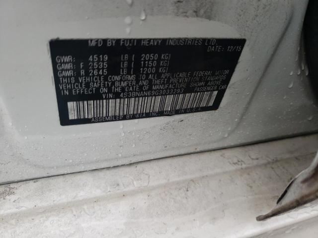 Photo 10 from auction – 2016 SUBARU LEGACY 2.5 with VIN 4S3BNAN69G3033293