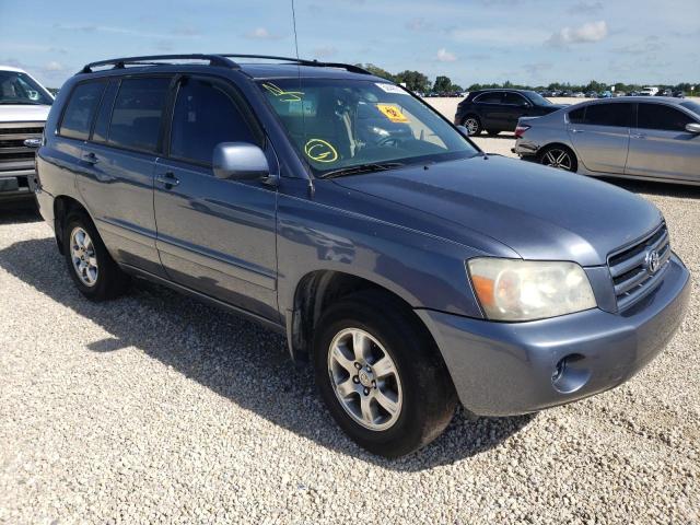 TOYOTA HIGHLANDER 2004 with VIN JTEDP21A840006310 - Photo from auction