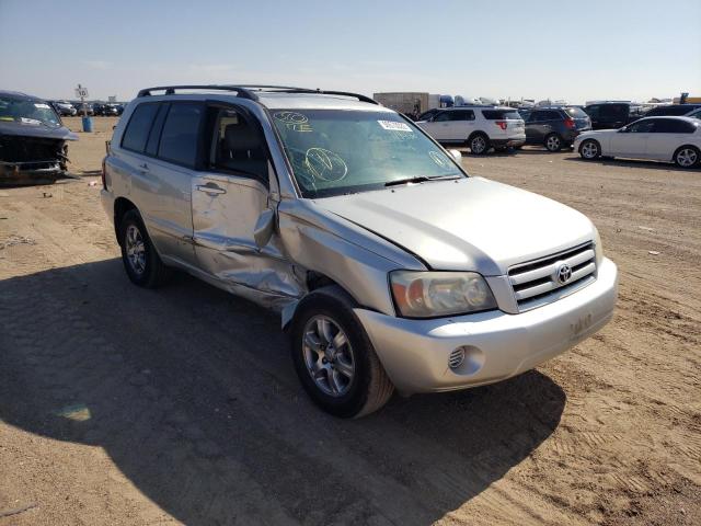 TOYOTA HIGHLANDER 2005 with VIN JTEEP21A450119466 - Photo from auction