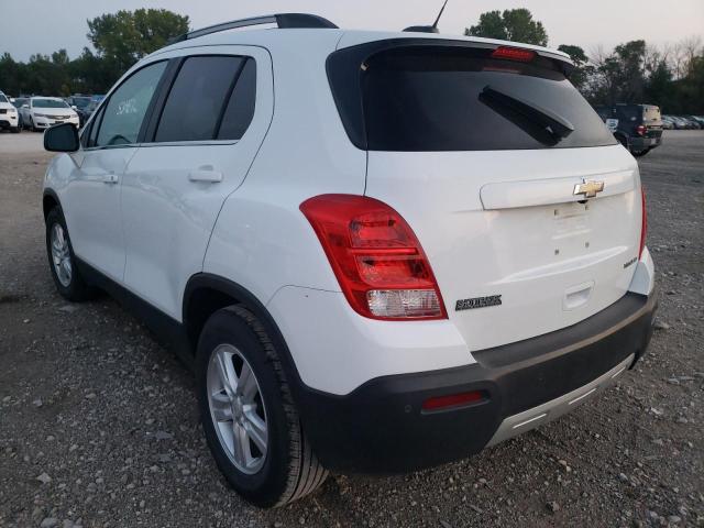 Photo 3 from auction – 2016 CHEVROLET TRAX 1LT with VIN KL7CJLSB6GB762643