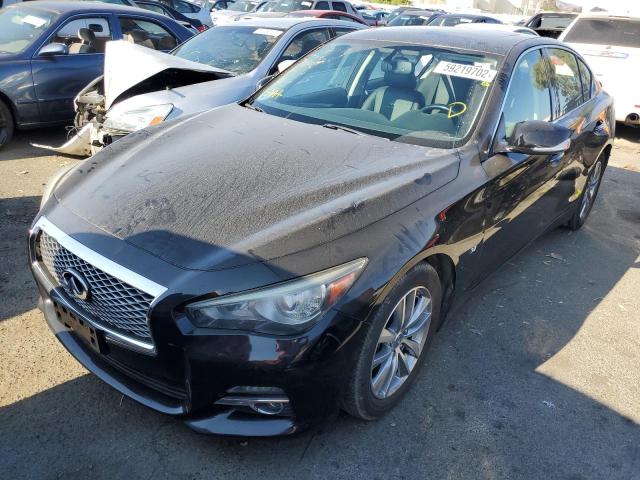 Photo 2 from auction – 2014 INFINITI Q50 BASE with VIN JN1BV7AP5EM671293